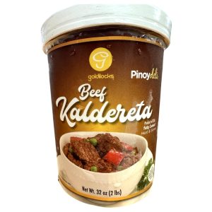 goldilocks – Rindfleisch kaldereta- vollständig gekocht – Hitze und servieren – 2 lbs