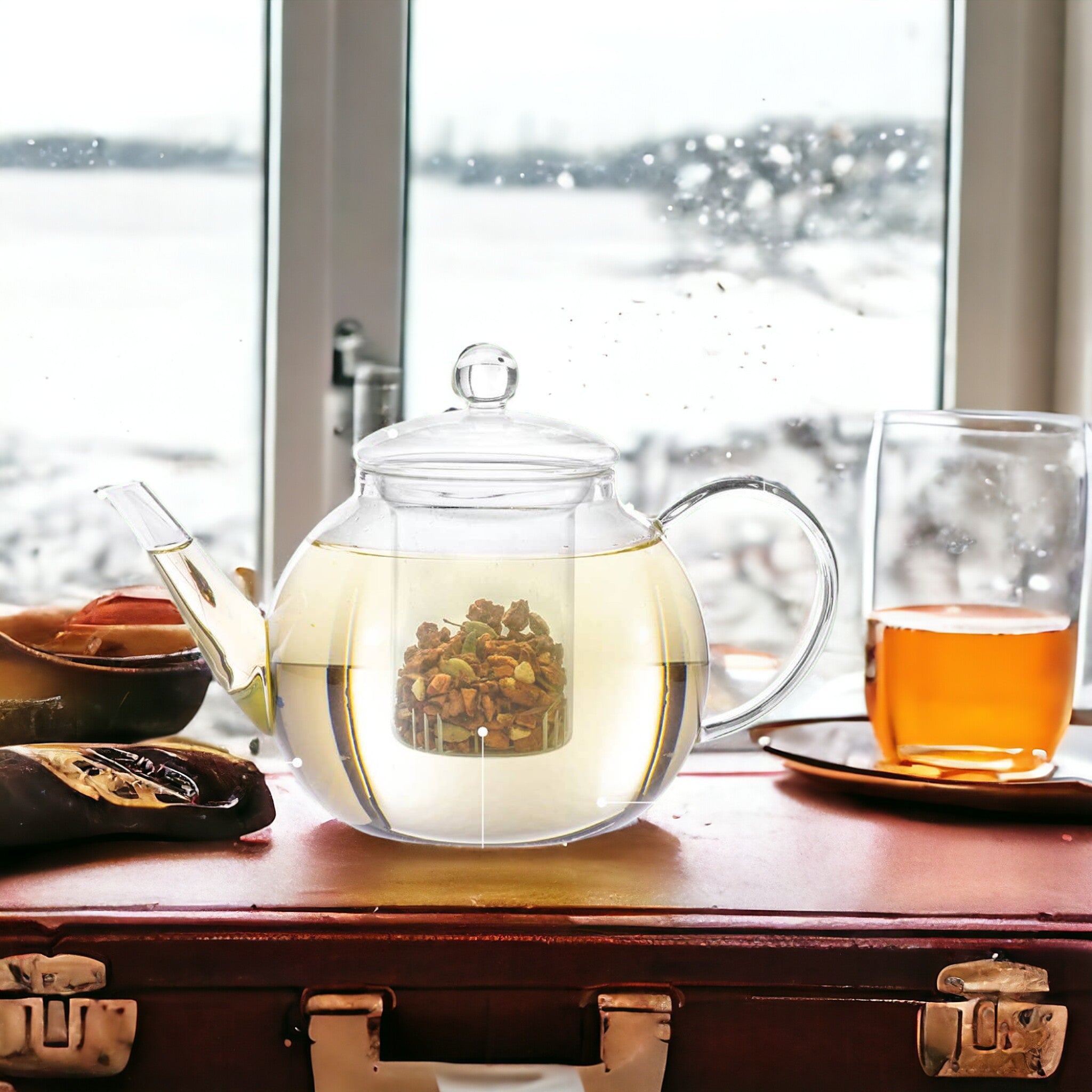 Teabloom – Teebloom Kochfeld & Mikrowelle Safe Glas Teekanne