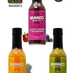Bravado Gewürz co. fruchtig scharfe Saucen 3 Packung