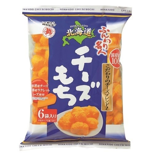 Echigo Seika „Käse Mochi“, Funwari Meijin, 6 Packungen in 1 Beutel
