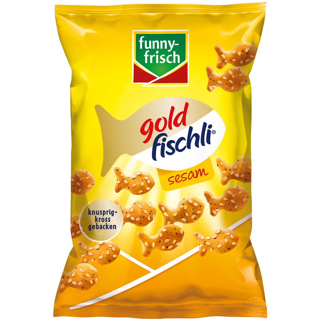 Lustige Frisch Gold Sesam Kekse