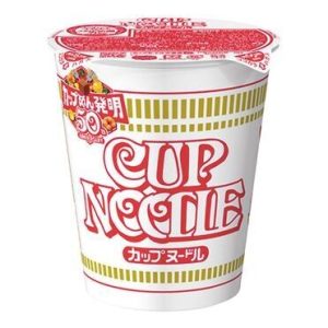 Nissin “Cup Nudeln Soja-Sauce Geschmack, japanische Instant Ramen, – 78g