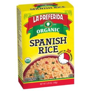 La Preferida Bio Spanischer Reis, 5,25 Unzen – Packung mit 9