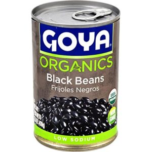 Goya Bio schwarze Bohnen, 15,5 Unzen (Packung mit 24 Stück)