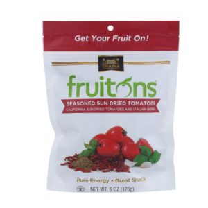 Traina Fruitons Seasoned Sun getrocknete Tomaten 6 Unzen – Packung mit 8