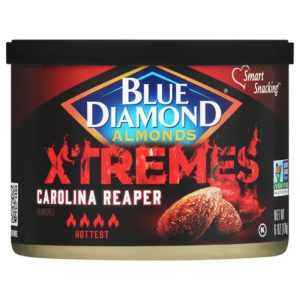 Blue Diamond Mandel Xtreme Carolina Reaper, 6 oz – Packung mit 12 Stück