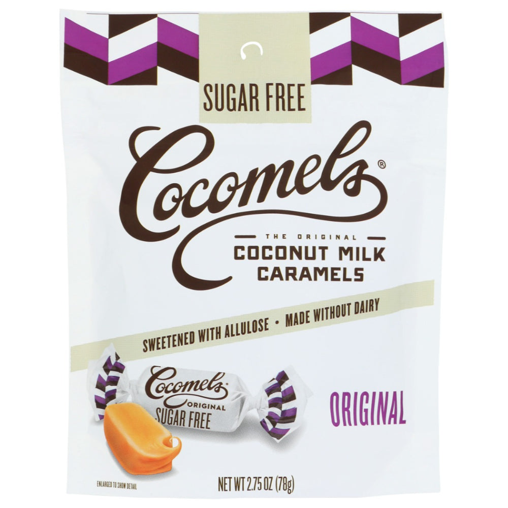 COCOMELS – Karamell Milch Kokos Zucker Bio 2.75OZ (Packung mit 6)