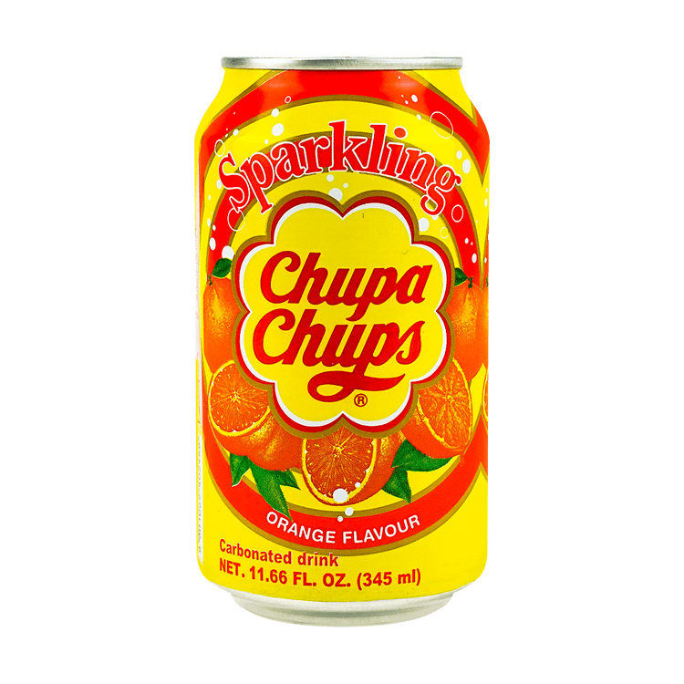 Chupa Chups Glitzernd Orange