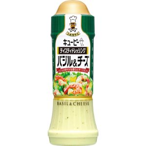 Kewpie Rich Creamy Basilikum & Käsesalat Dressing – 210ml