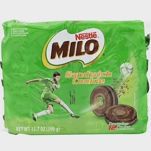 Milo Ring Keks W / Choco 390G
