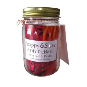 DIY Pickle Kit w/ Jars – Snappy & süß – 24 Gläser