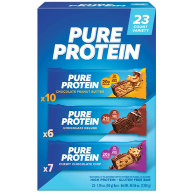 Reine Proteinriegel, Sortiment Packung, 1,76 oz, 23 Stück