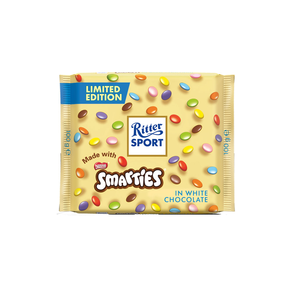 Ritter Sport Smarties in weißer Schokolade