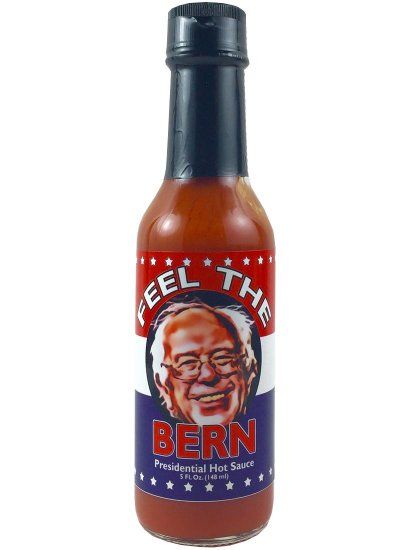 Fühlen Sie die Bern Bernie Präsidenten Chilisauce, 5oz
