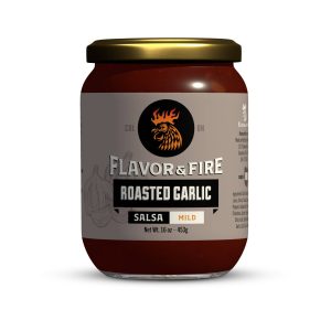 Geschmack & Fire gerösteter Knoblauch Salsa