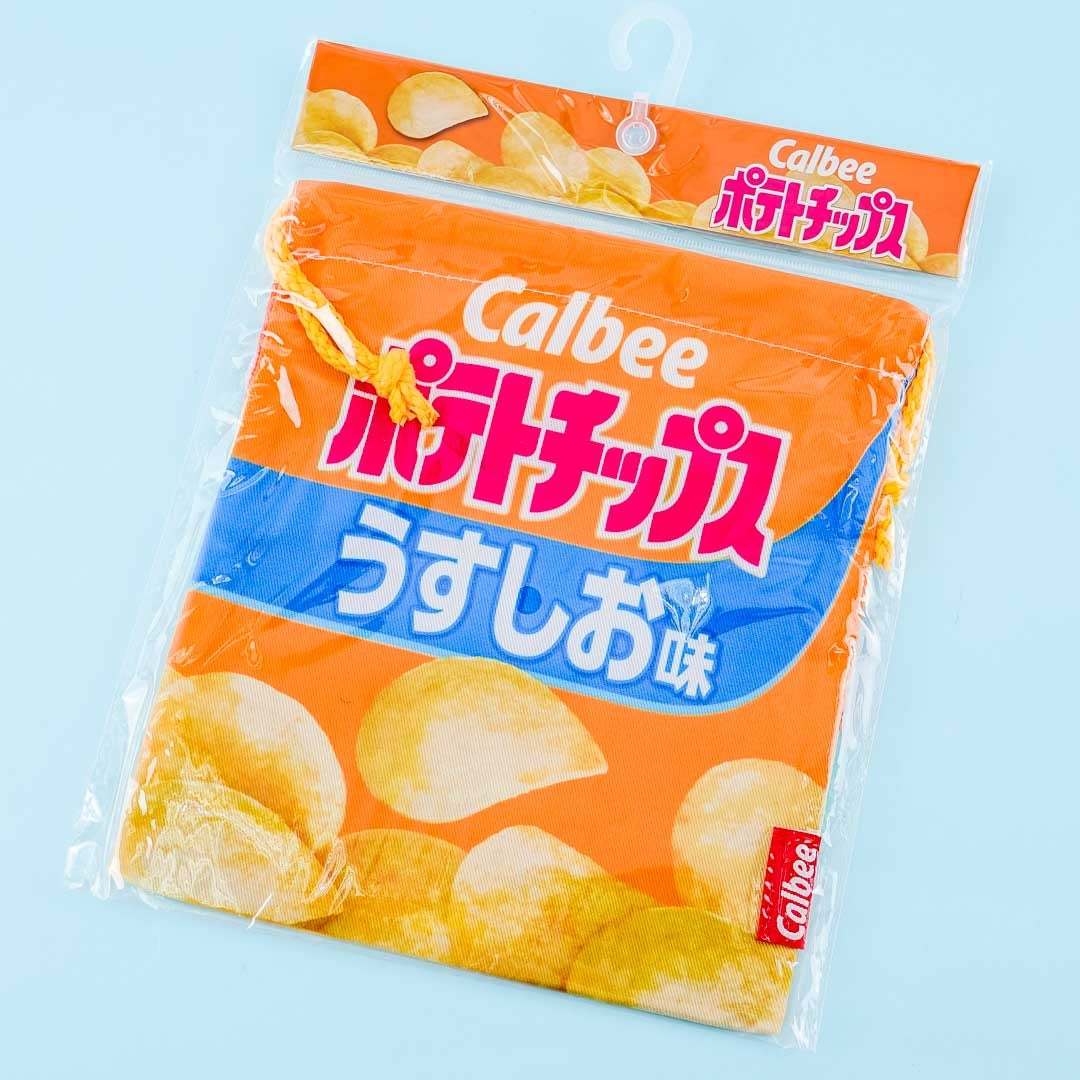 Calbee Kartoffelchips Kordelzugbeutel