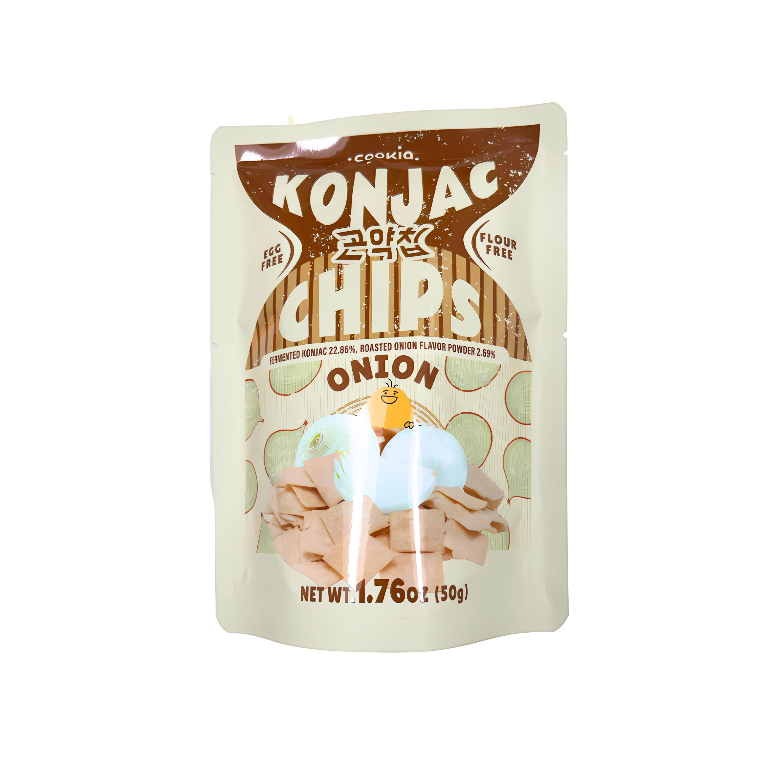 Konjac Chips Zwiebel (Korea)