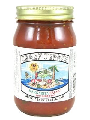 Verrückte Jerrys Margarita Salsa, 16.5oz.