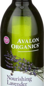 Avalon Organics Bade- und Duschgel Lavendel, 12 Unzen – Packung mit 1 Stück