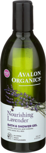 Avalon Organics – Duschgel Lavendel, 12 oz – Packung mit 1 Stück