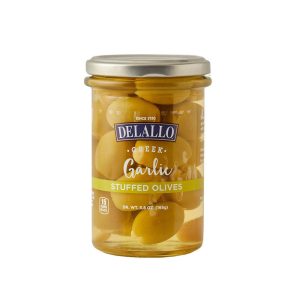 delallo – Knoblauch gefüllt, 5 Unzen Packung mit 6