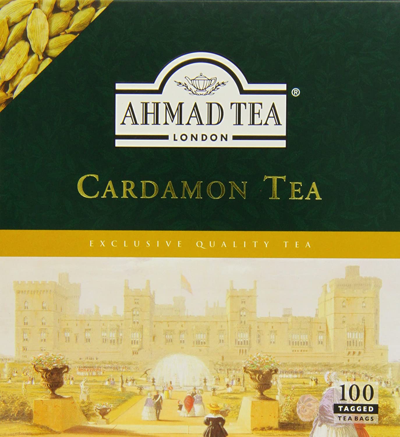 Ahmad Tea Kardamom Tee, 100-Zählung
