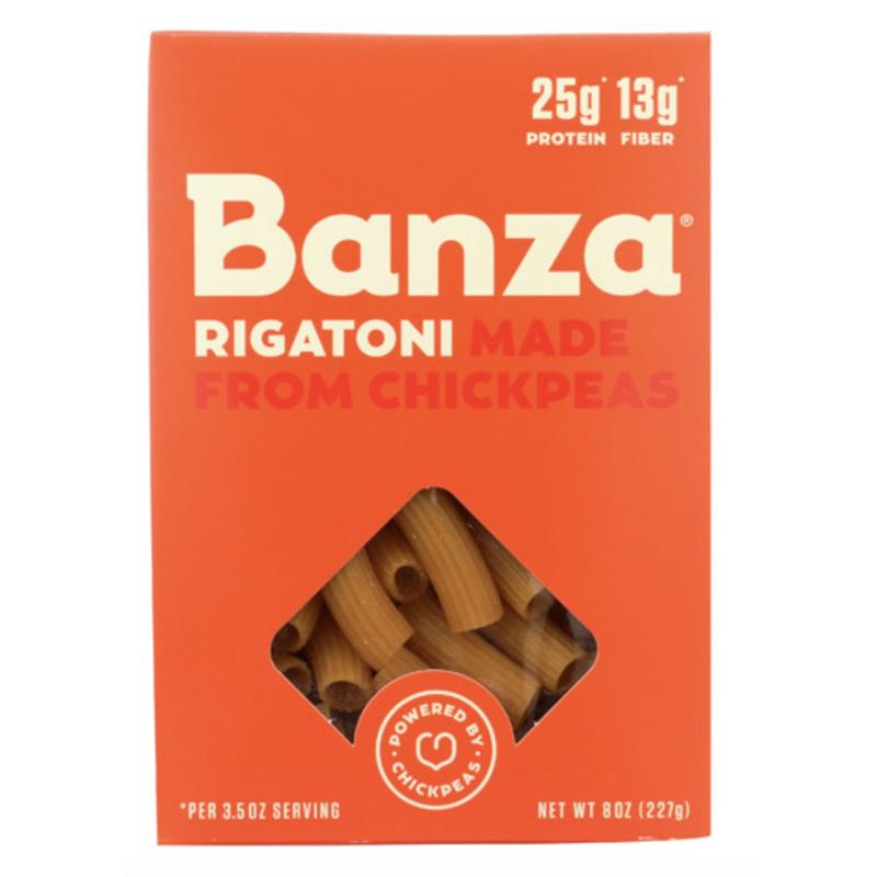 Banza Kichererbsen Pasta Rigatoni, 8oz