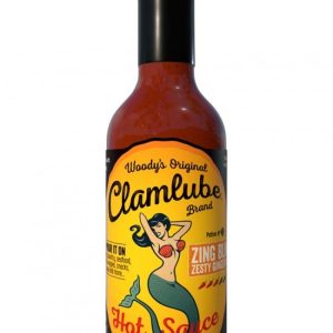 Woody’s Original Clamlube Brand Zing Bling Zesty Ingwer Bite scharfe Sauce. – 5oz
