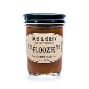 Pfirsich Bourbon Vanillemarmelade (Flooie) – 6 x – 10oz