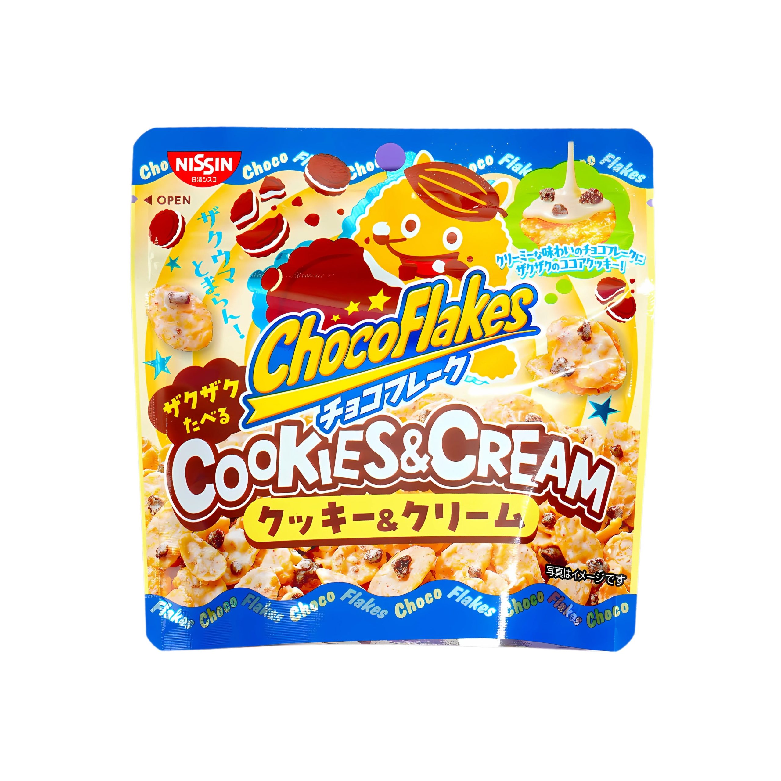 Nissin Choco Flake Zaku Zaku Kekse & Creme (Japan)