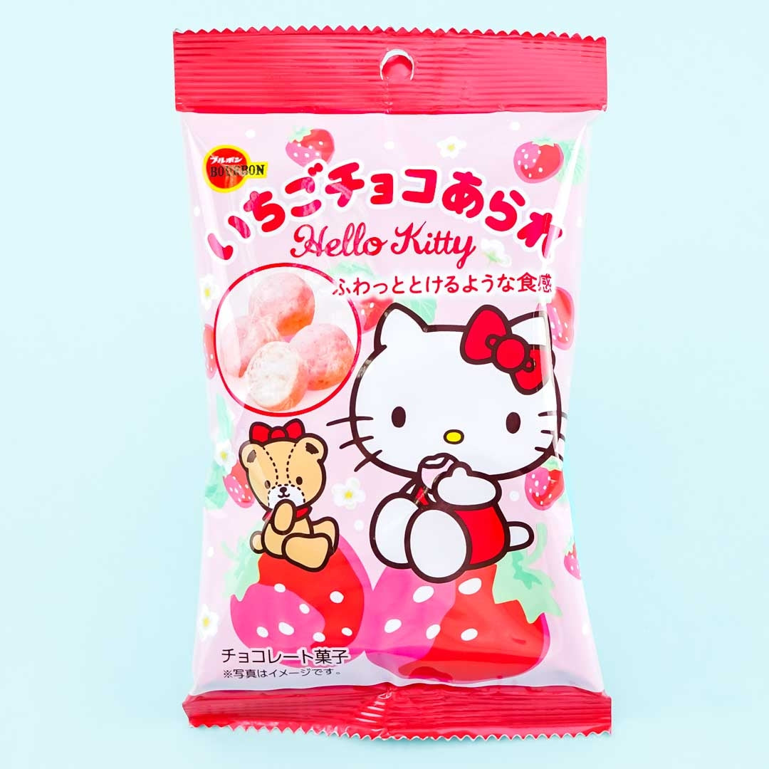 Hello Kitty Erdbeere Schokolade Arare Crackers