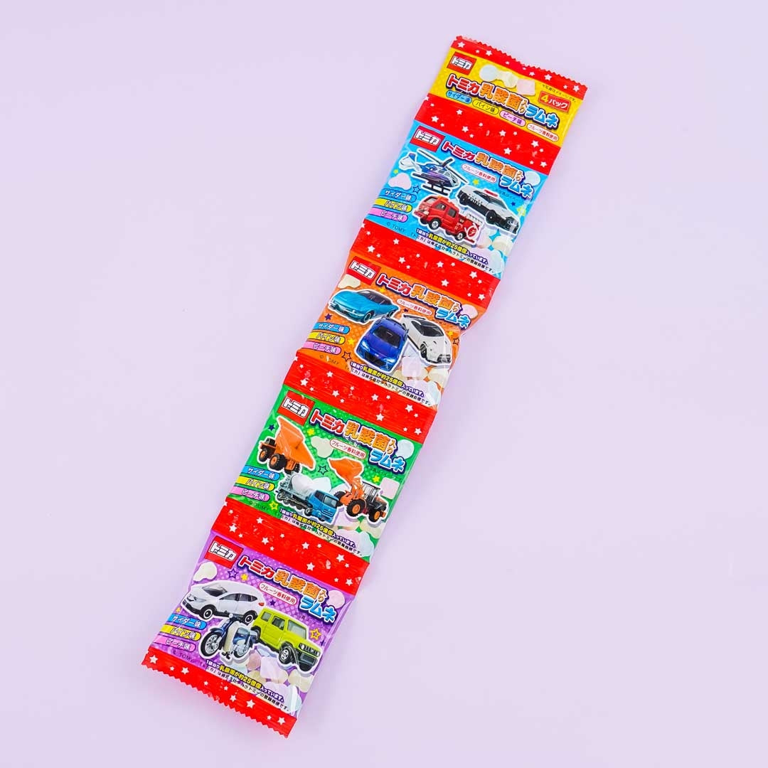 Tomica Ramune Süßigkeiten Set – 4 Stück