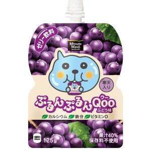 Coca-Cola “Purun Purun Qoo, Grape Geschmack” Minute Maid Gelee Trinken, – 125g