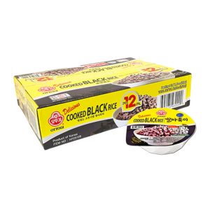 Ottogi Cooked schwarze Reis-Riz Noir Cuit