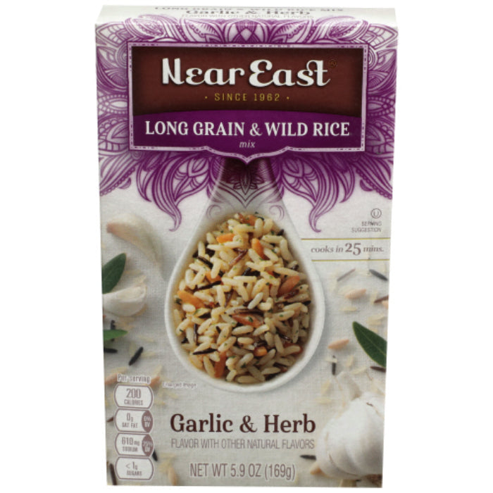 In der Nähe von East lang Grain & Wild Reis Knoblauch 5.9 OZ – Packung mit 12 Stück