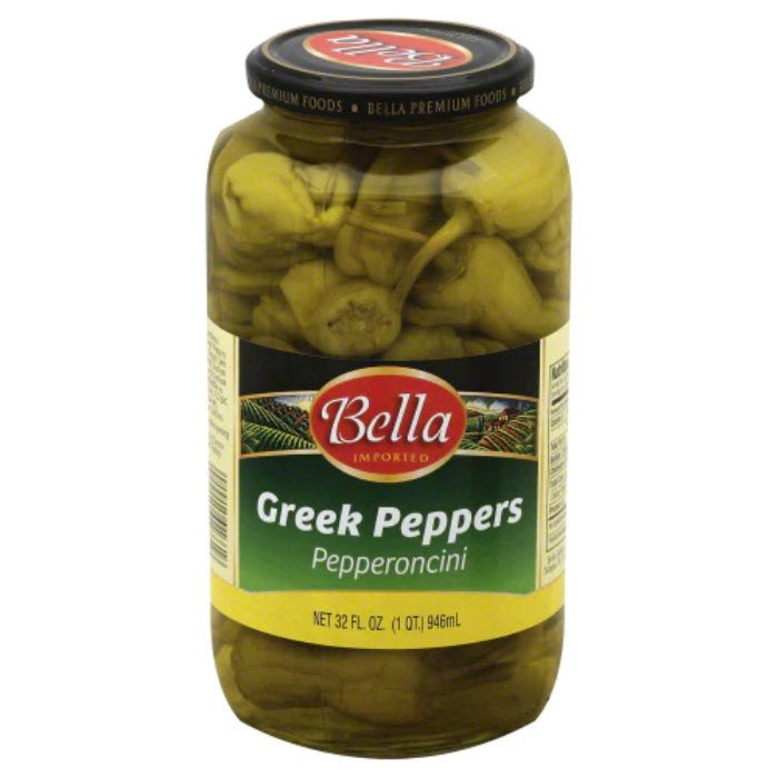 Bella – Pfeffersalat Pepperoncini, 32 Oz – Packung mit 6 Stück