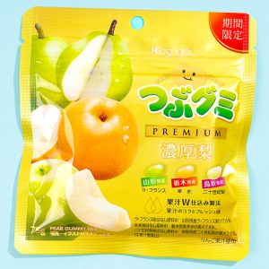 Kasugai Tsubu Premium-Gammy Süßigkeiten – reiche Birne