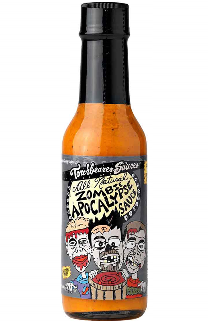 Torchbearer Alle natürlichen Zombie Apokalypse Chilisauce