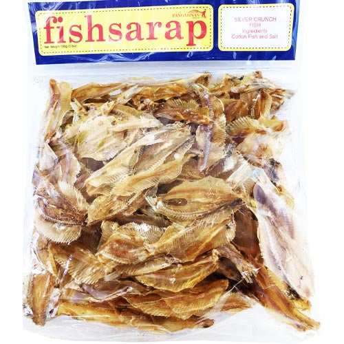 Pangasinan – FishSarap Silber Crunch Fisch (Baumwollfisch) – 100 G