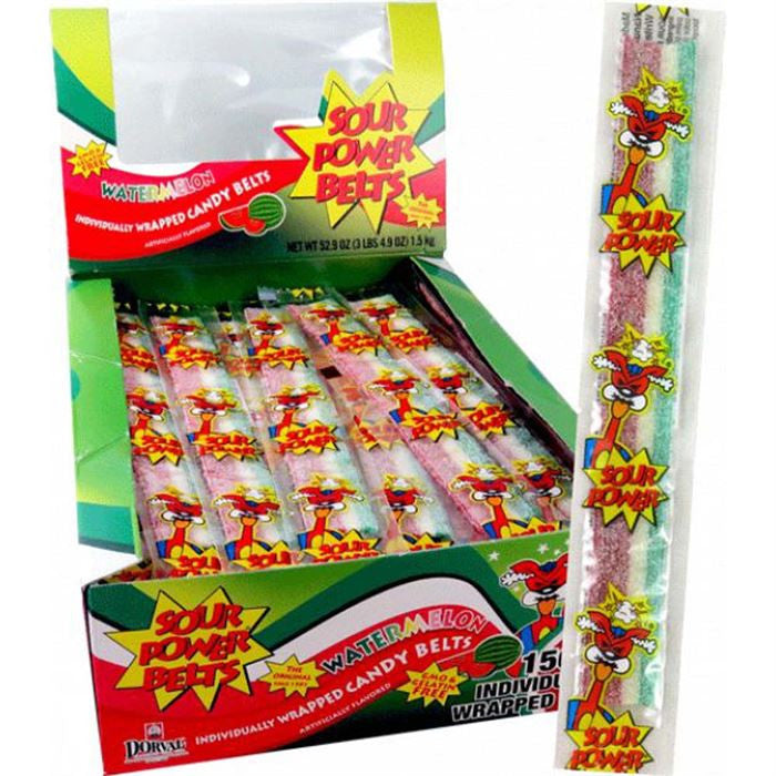 Sauer Power gewickelte Wassermelonengürtel – 150 Stück Box