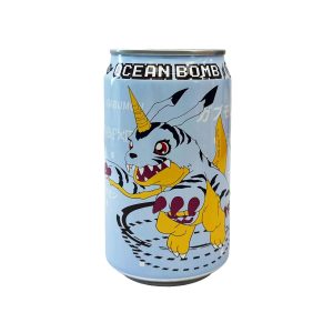 Digimon Adventure Gabumon sprudelnd Wasser – Heidelbeere (Taiwan)