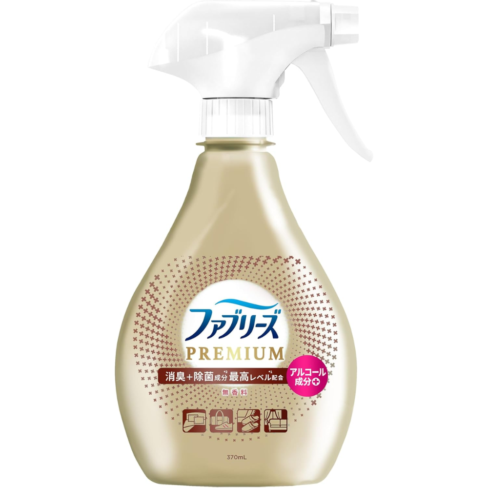 Febreze Premium Stoffspray Unscented 370ml Max Deodorizing & Sanitizing – Hergestellt in Japan – Tokyo Sakura Mall