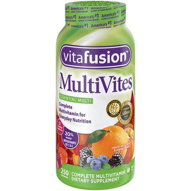 VitaFusion MultiVites Multivitamingummis, 250 Gummis