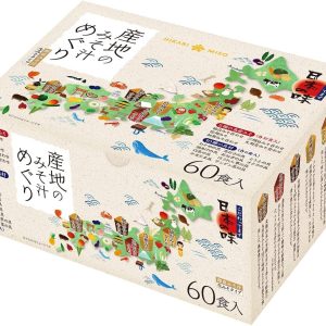 Hikari, Instant Miso Suppe, Sanchi keine Misoshiru Meguri, 60 Portionen