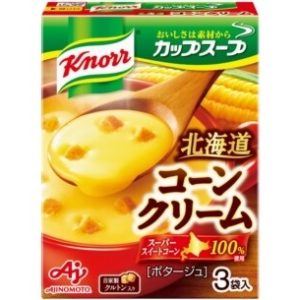 Ajinomoto, Knorr, Instantsuppe, Maiscreme, Für 3 Tassen