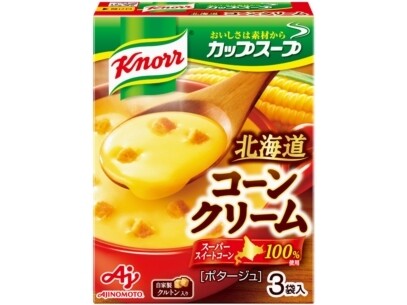Ajinomoto, Knorr, Instantsuppe, Maiscreme, Für 3 Tassen