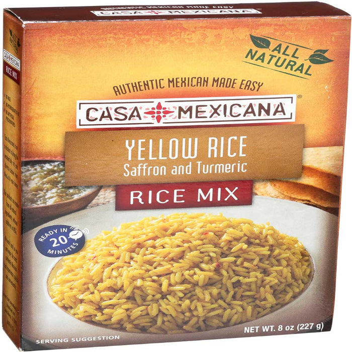 Casa Mexicana – Gelber Reis-Mischung, 8 Oz (Packung mit 12)