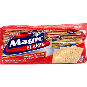 Jack ‘n Jill – Magic Flakes Premium-Cracker - 10 Packungen – 1,06 Unzen