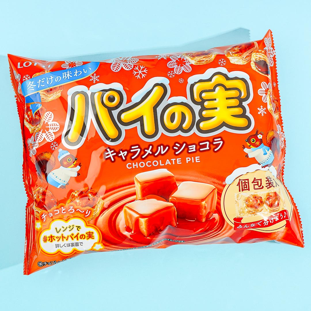 Lotte Pai no Mi Gebäck Share Packung – Karamellschokolade
