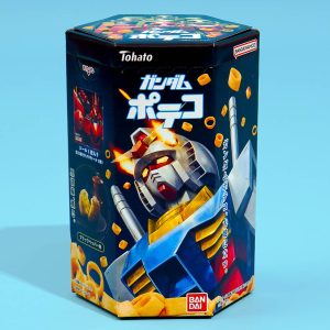 Gundam x Tohato Poteco Kartoffelring Snacks – schwarzer Pfeffer